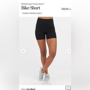 SPANXshape™ Booty Boost®
Bike Short in Black